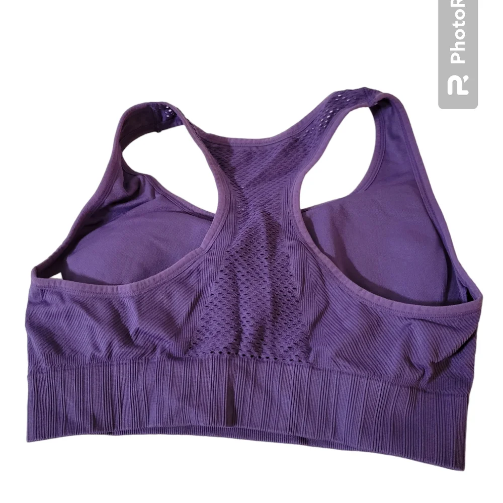 Marika Sport Bra Sz Medium 34/C Purple